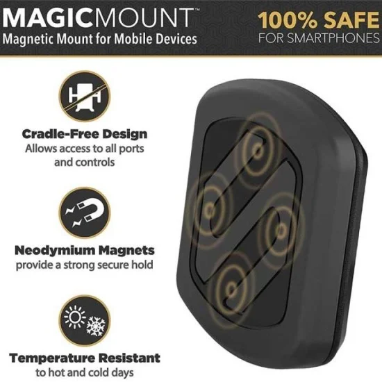 Scosche MagicMount Magnetic Vent Mount - Black